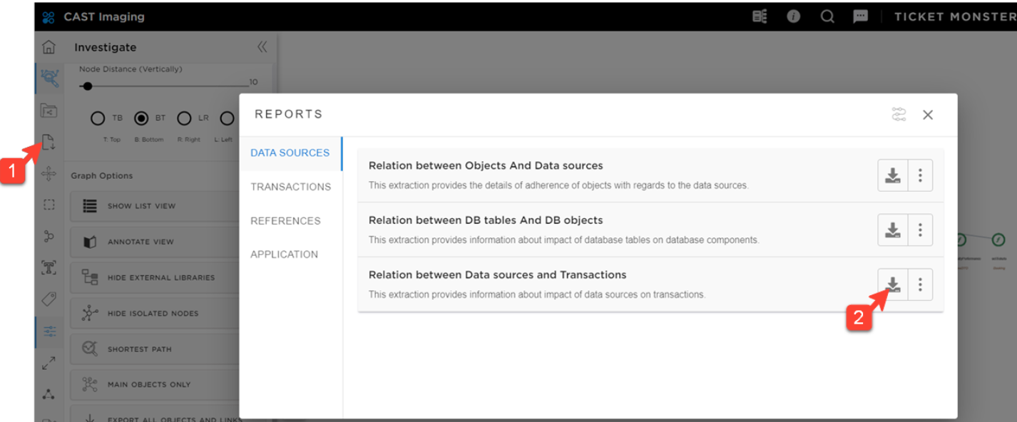 TicketMonster generate transactions report